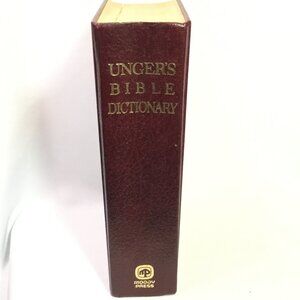 Ungers Bible Dictionary by Merrill F. Unger 1985 VG Hardcover 3rd Edition